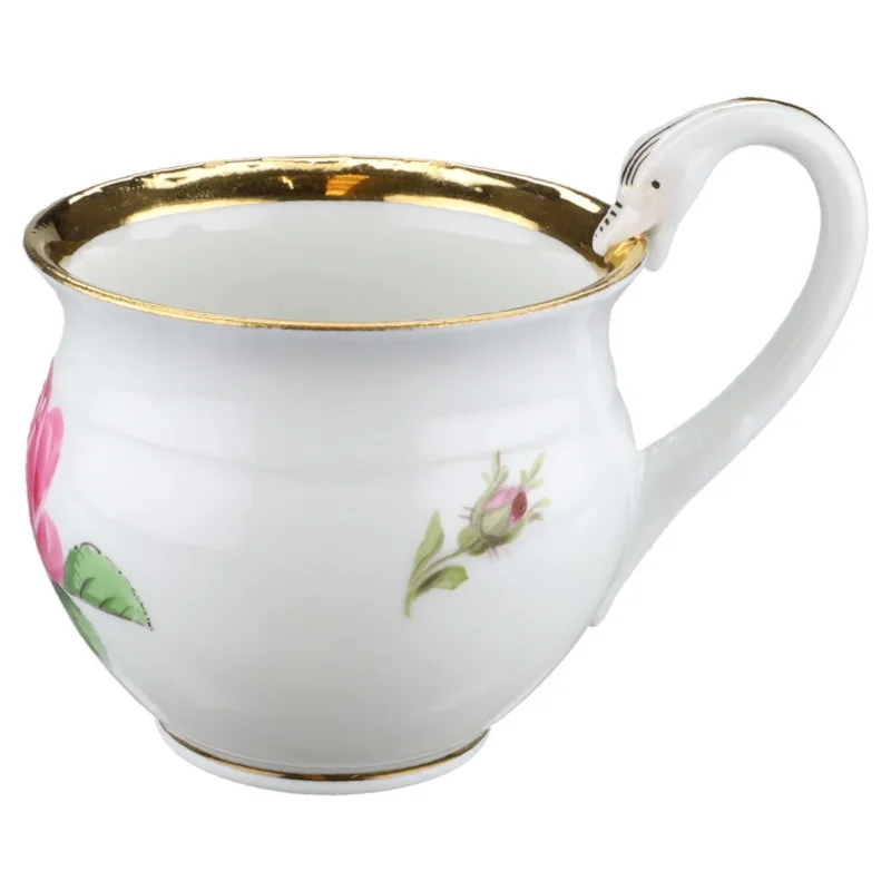 Kaffeetasse Knaufzeit Rose Fronseite