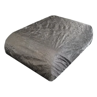 NITRAS Armrest Cover schwarz XXL - große Liegenabdeckung für Behandlungsliegen - Med-Praxisbedarf