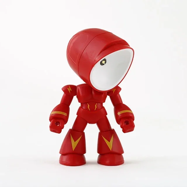 Niedliche Roboter Tischlampe – Kreative LED-Leuchte für Kinderzimmer und Schreibtisch | Brehn