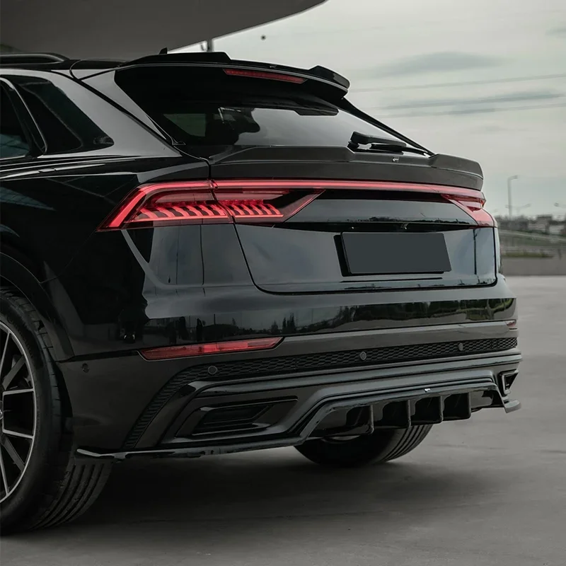 OneWay, Dachspoiler, Mattschwarz, passt für Audi Q8 S-Line & SQ8 (2018-)