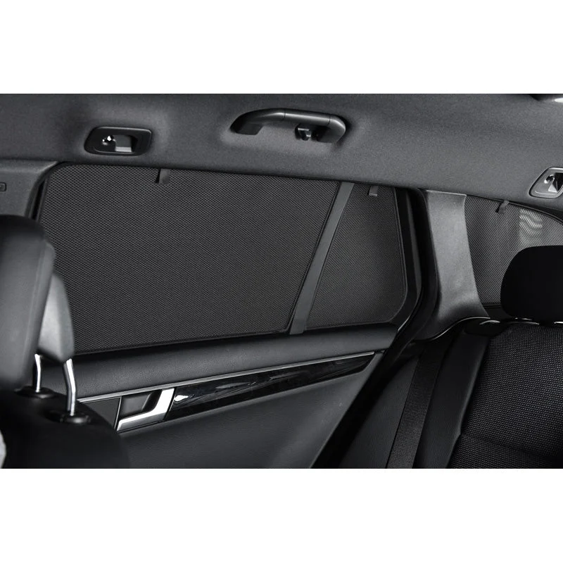 Car Shades, Satz passend für Subaru Forester 2014-2018 (6-teilig), Textil, Schwarz