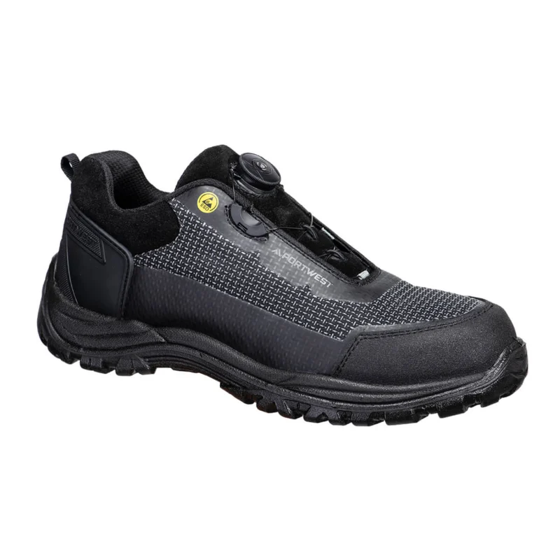PORTWEST-PWFE05 - Girder Composite Halbschuh S3S ESD schwarz/grau