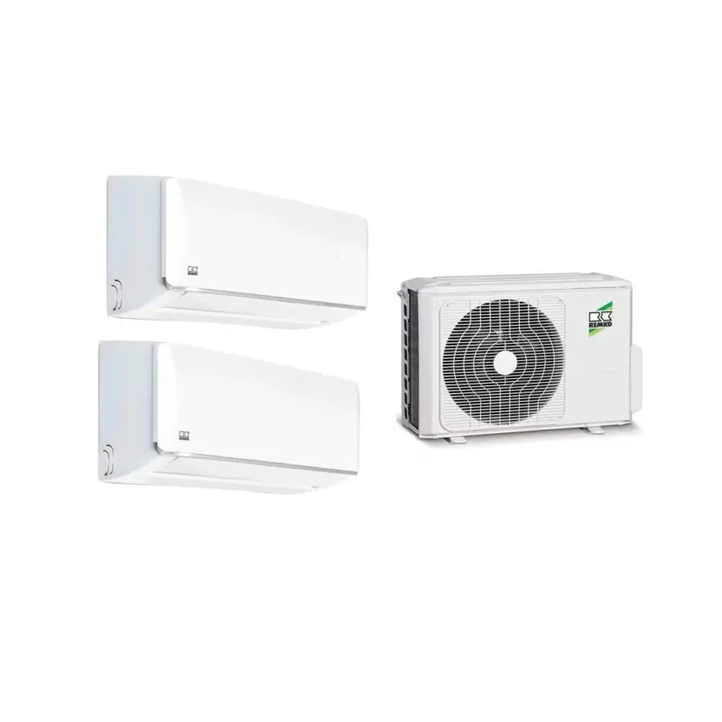 Remko - Klimaanlage Set 2 x Wandgeräte 2,6 kW + 5,3 kW - MXW 264 / MXW 524 + Außengerät MVT 903 DC