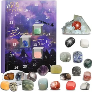 Brehn | GemMagic – Kinder Adventskalender mit 24 glänzenden Edelsteinen