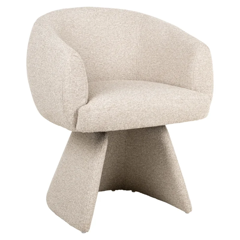 Richmond Interiors drehbarer Esszimmerstuhl Quiriro | Biscotti