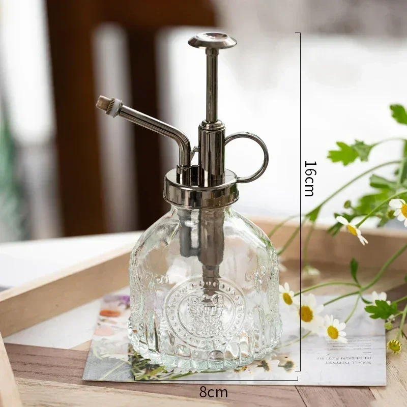 Brehn | Retro Design Glas Wasser Pflanzen Sprühgerät