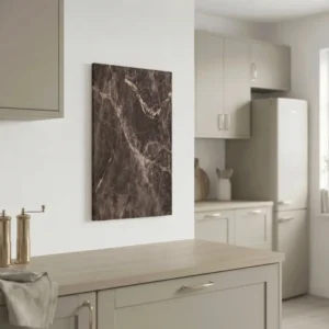 Magnettafel 40x60 - Braun Marmor