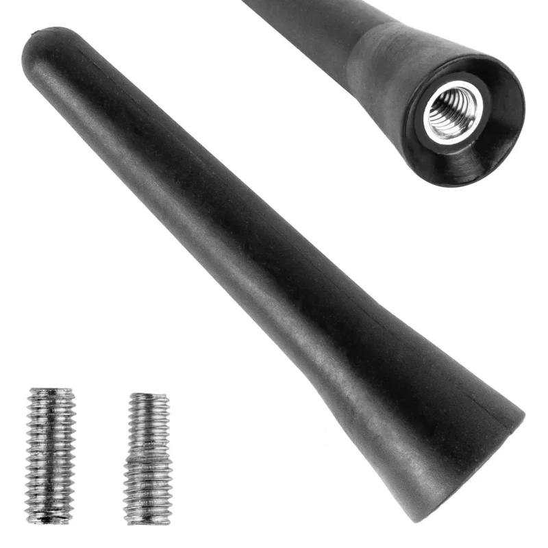 AMiO AMiO Auto Antenne Mini Universeel AM/FM Zwart - Compacte Universele Antenne Voor Auto's AMiO 1