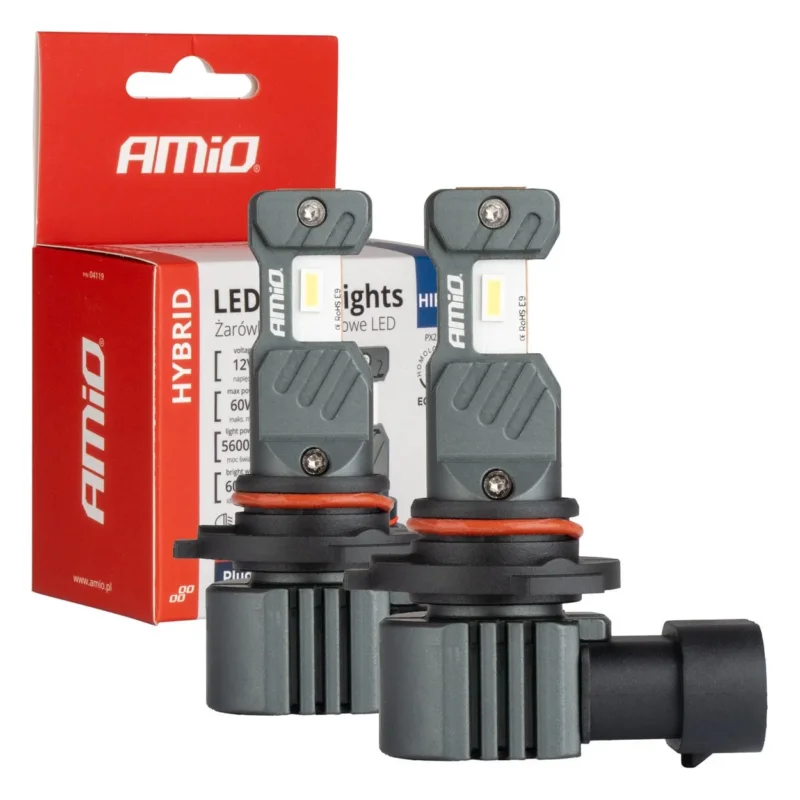 AMiO AMIO LED HIR2 Koplampen 6000K 60W Canbus Hybrid series – Krachtige en Foutcodevrije Autoverlichting AMiO 1