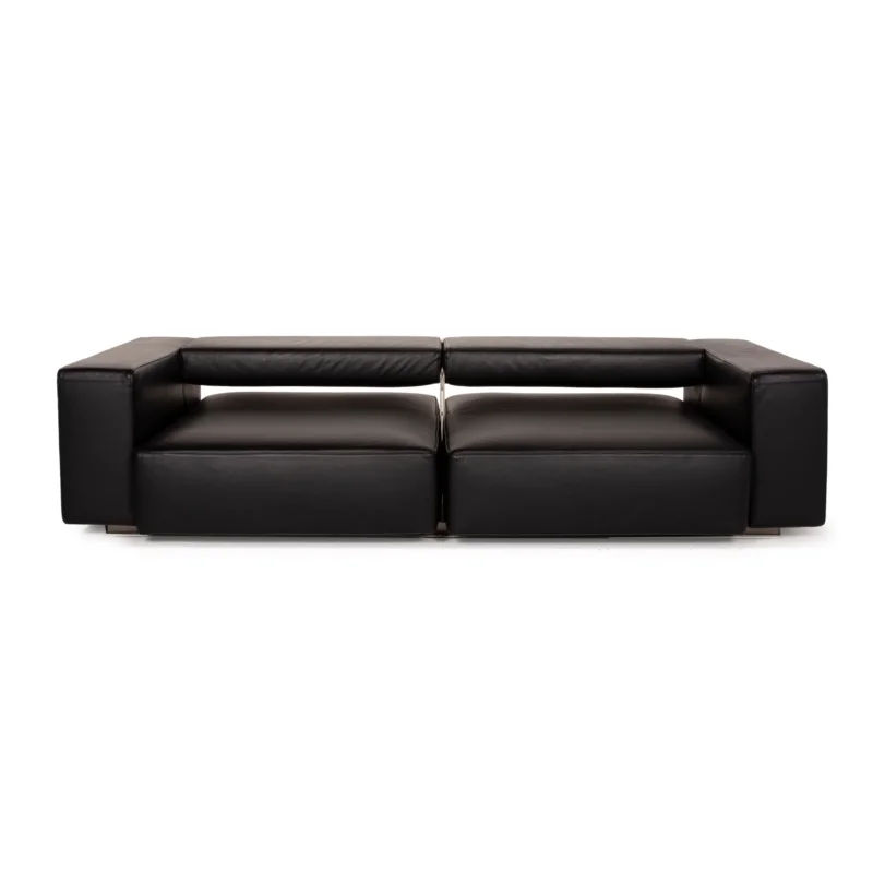 B&B Italia Leder Sofa Zweisitzer Funktion