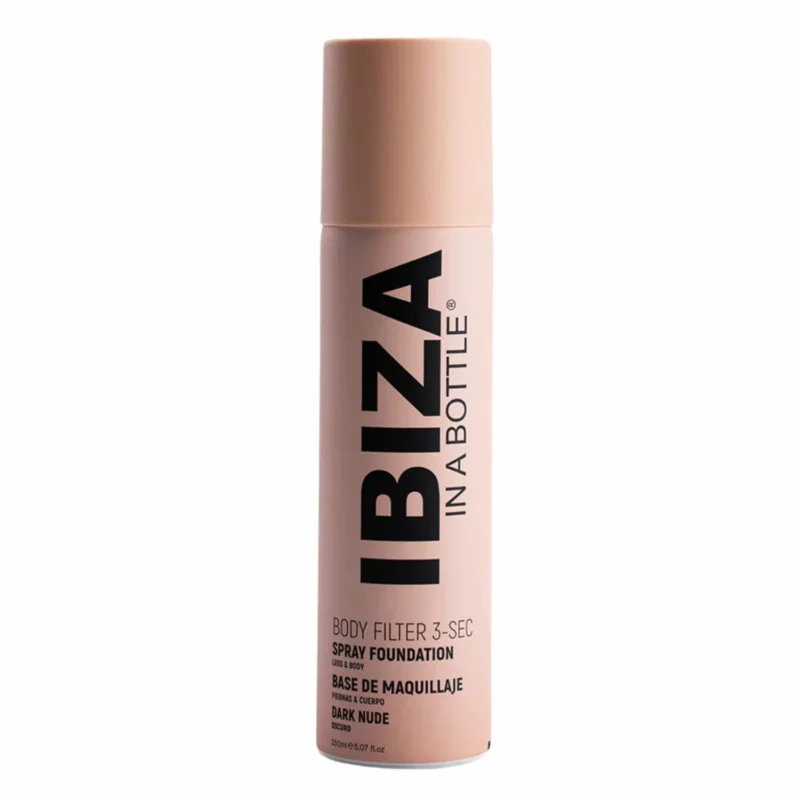 Biovene Ibiza 3 Sec Body Filter Dark Nude Anti Aging Instant Spray On Leg & Body Foundation Advanced Skincare