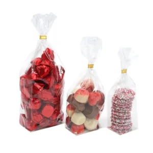 Block bottom bag 10+6x30cm OPP 40 my+silver cardboard (50 pcs)