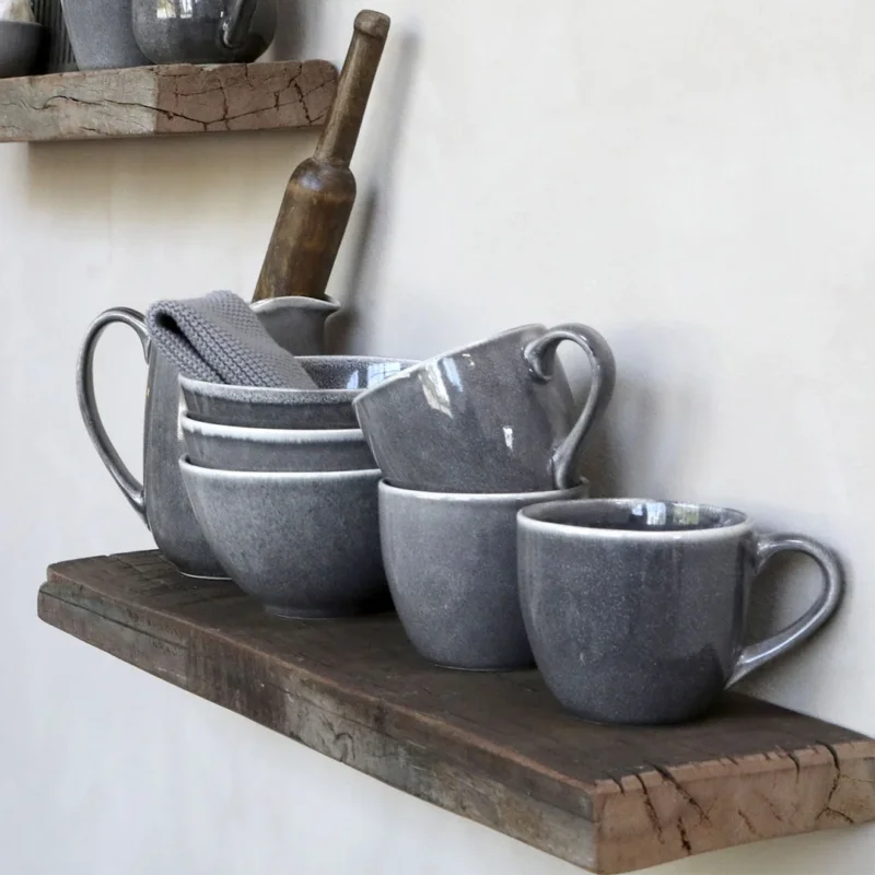 Chic Antique - Patina Altes Regal Unikat - H4/L61/B14 cm, Natur