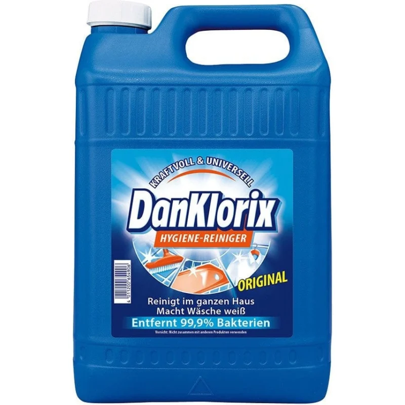 DanKlorix Hygienereiniger mit Chlor 5 Liter Kanister