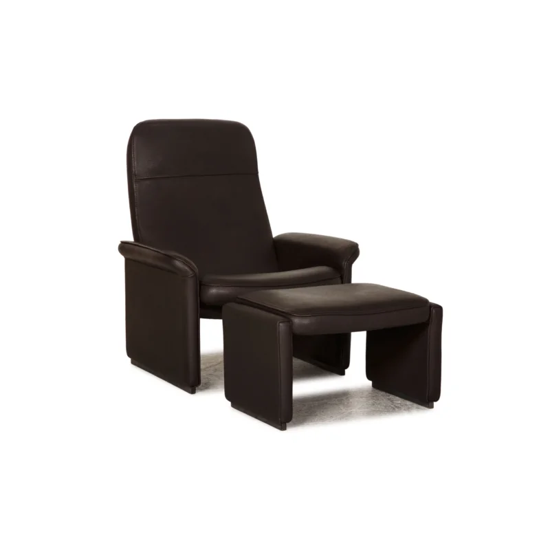 de Sede ds 50 Leder Sessel Garnitur Braun Funktion Relaxfunktion