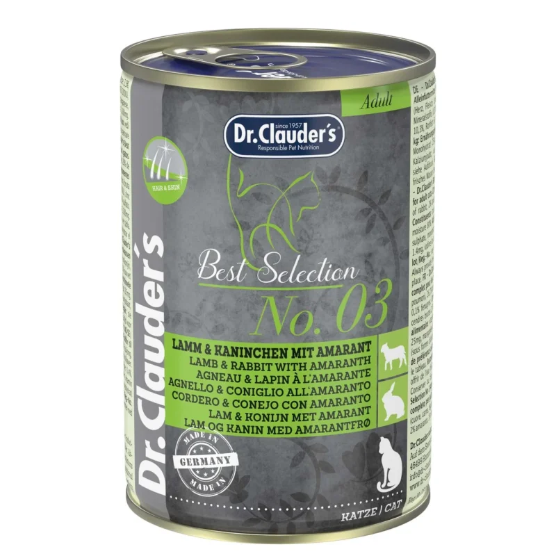 Katzenfutter Dose Best Selection Adult – No 3 - 6 x 400 g