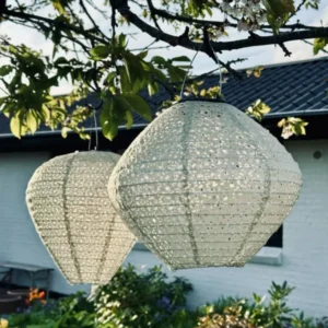 Lampe mit Solarzellen - Dusty Green