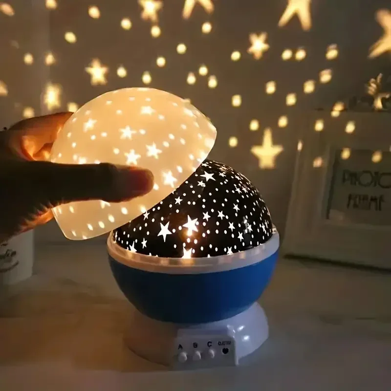 Sternenhimmel Nachtlicht für Kinder – Magischer LED-Projektor mit Farbwechsel