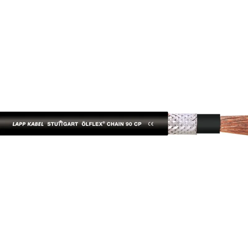 Lapp Kabel&Leitung - Energiekabel >= 1 kV, für ortsveränderlichen Einsatz ÖLFLEX CHAIN 90 CP 1X10 1026551/500 − 500 Meter