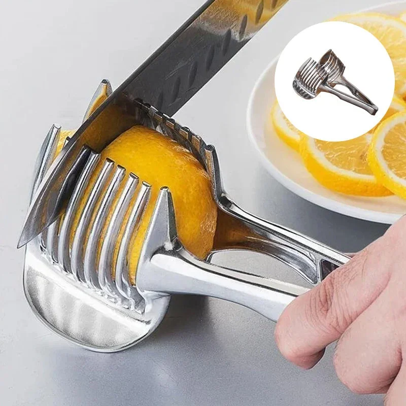 Edelstahl Gemüsehalter für müheloses Schneiden
