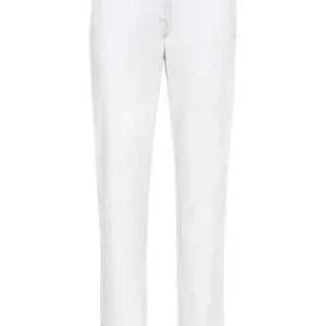 Greiff Care 5319 Damenhose, Regular Fit, Bauwolle, weiß