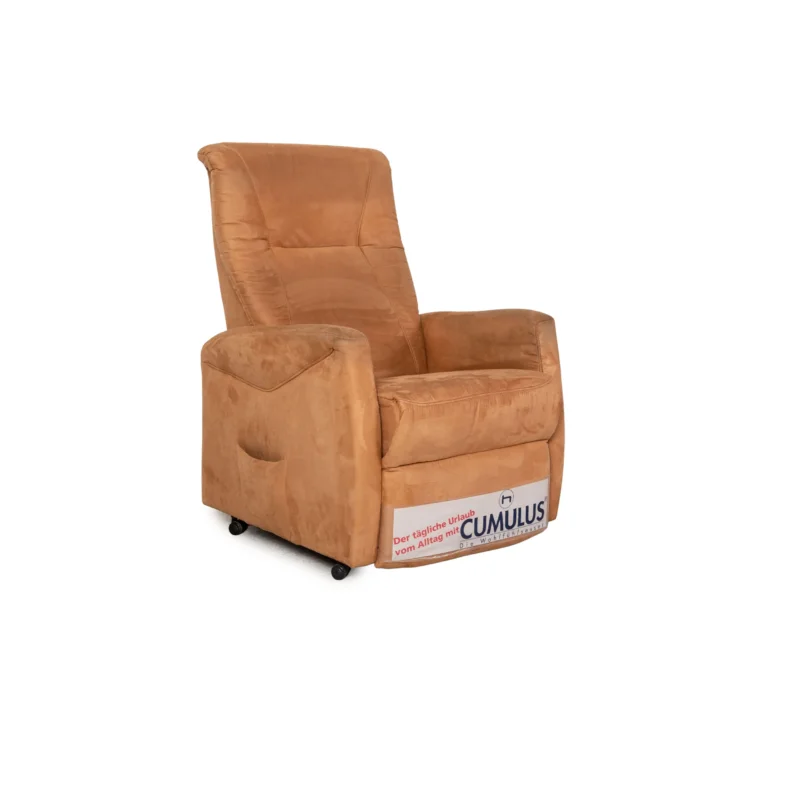Himolla Cumulus Stoff Sessel Beige Funktion Aufstehhilfe elektrische Funktion
