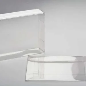 Plastic Gift Boxes 11.4x3.8x14.9cm Crystal Clear with Autolock Bottom