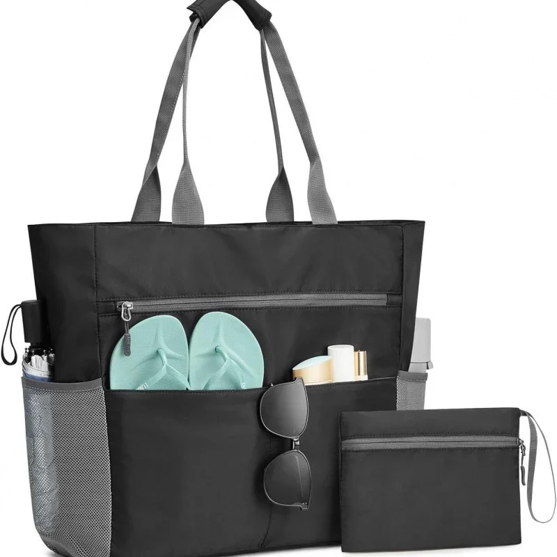 Brehn | Strandtasche Wasserdicht Groß Faltbar Tasche