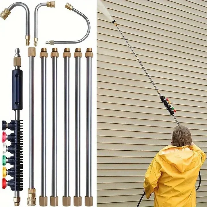 Hochdruckreiniger Teleskoplanze Set – 4000 PSI