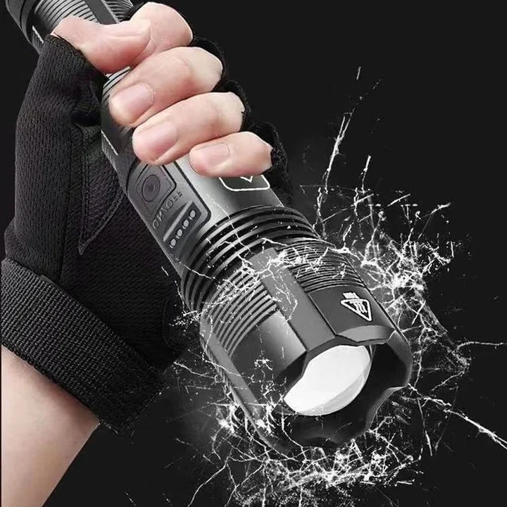 Wasserdichte Militär-Laser-Taschenlampe