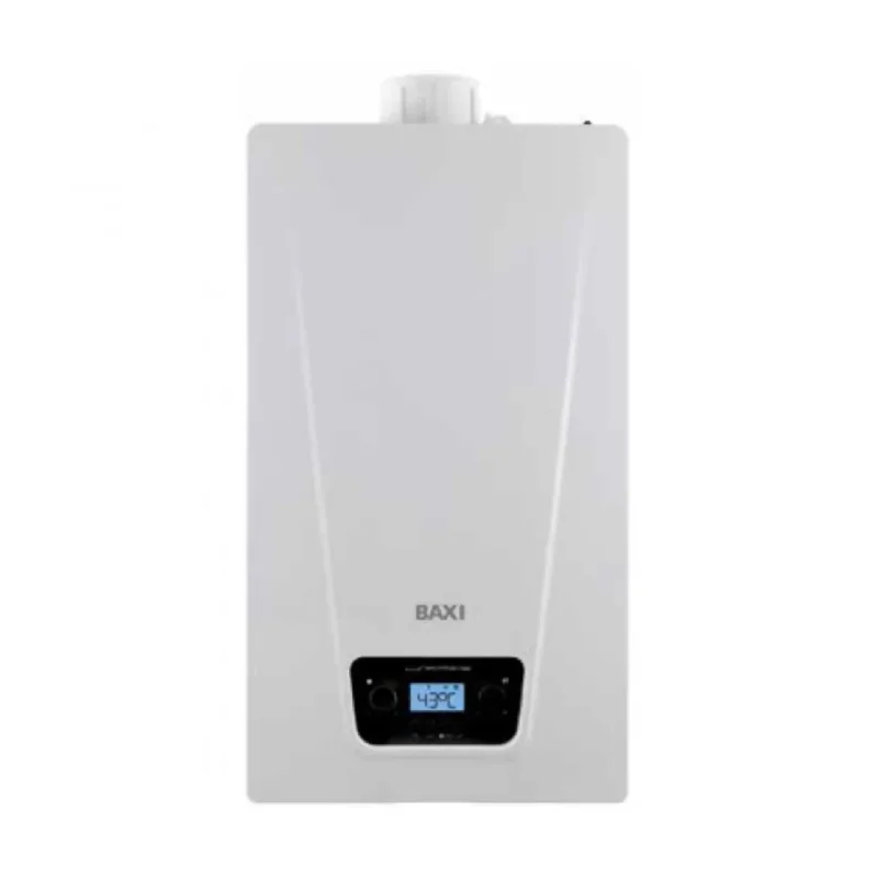 baxi caldaia a condensazione baxi luna prime 24 metanogpl con kit scarico fumi