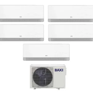 baxi condizionatore penta split baxi sidera 1212121212 con lsgt125 5m r 32 wi fi integrato