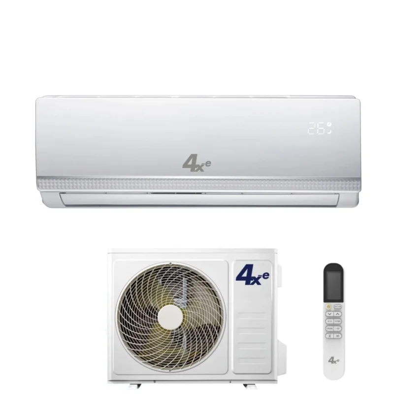 climatizzatore condizionatore 4xe inverter serie winter 12000 btu classe a__ a_ r 32 wi fi optional alexa google home
