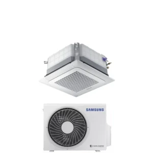 climatizzatore condizionatore inverter samsung cassetta 4 vie mini windfree 18000 btu r 32 ac052rnndkg con pannello e comando a filo novita