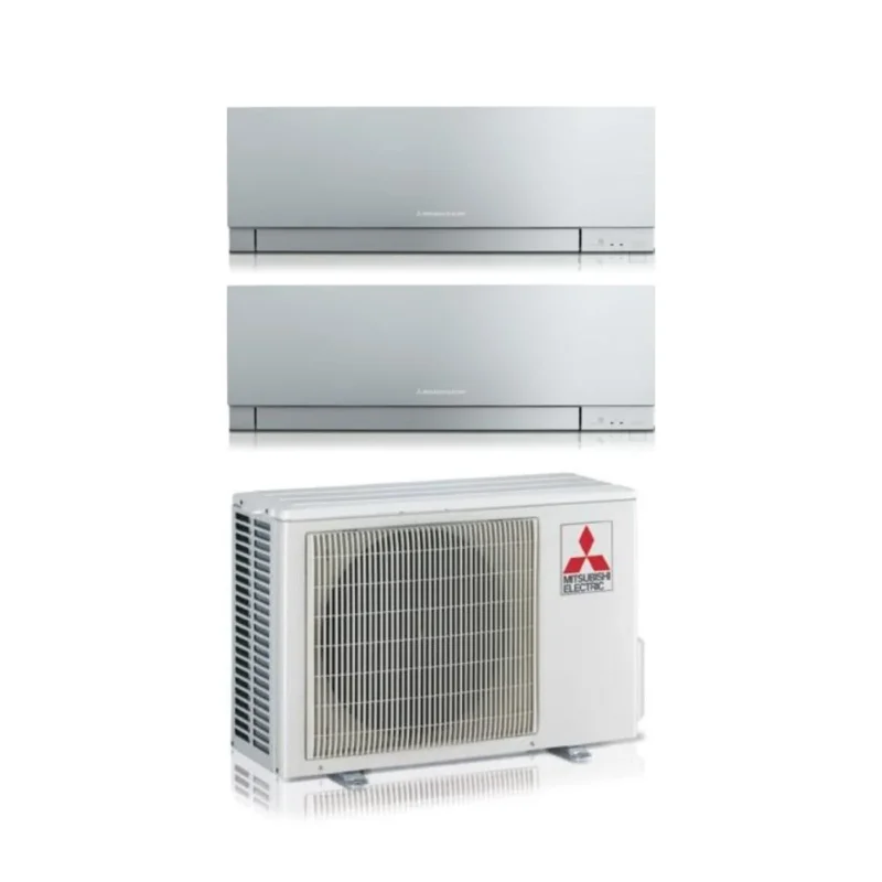 climatizzatore condizionatore mitsubishi electric serie kirigamine zen 9_12 con mxz 2f42vf r 32 9000_12000 silver new 2018