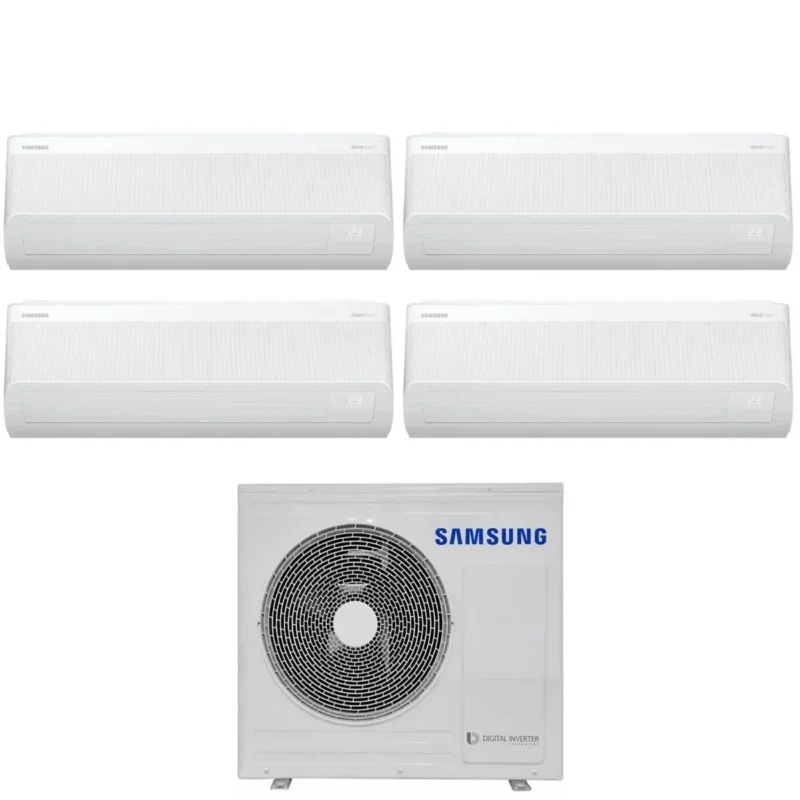 climatizzatore condizionatore quadri split inverter samsung serie windfree avant 9000_9000_9000_12000 btu con aj080txj4kg wi fi 9_9_9_12 r 32 novita