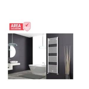 cordivari area occasioni 3152 termoarredo scaldasalviette cordivari modello lisa 25 verniciato bianco disponibili in varie misure 500 x 1160 interasse 450