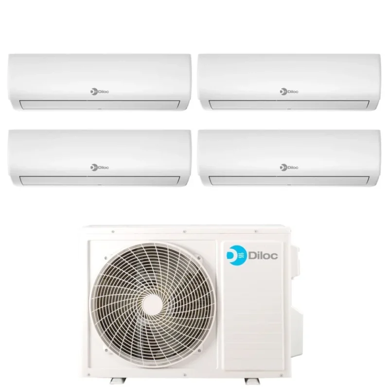 diloc condizionatore quadri split diloc ionio 99912 con d freedom500 r 32 wi fi integrato