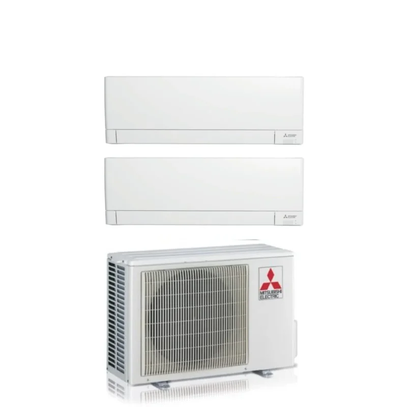 mitsubishi electric condizionatore dual split mitsubishi electric plus msz ay 915 con mxz 3f68vf r 32 wi fi integrato