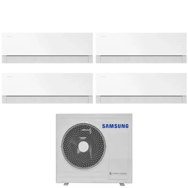 samsung condizionatore quadri split samsung premiere white 7777 con aj080txj3kg r 32 wi fi integrato