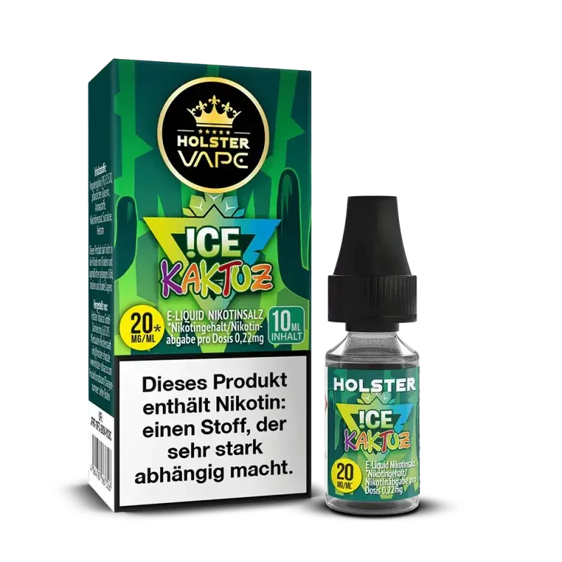 Holster Nikotinsalz - Ice Kaktuz - Liquid 10ml