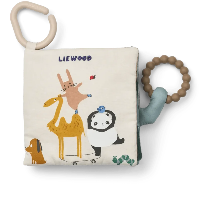 Liewood Fey Around The World Fabric Boekje koop je bij Babywinkel
