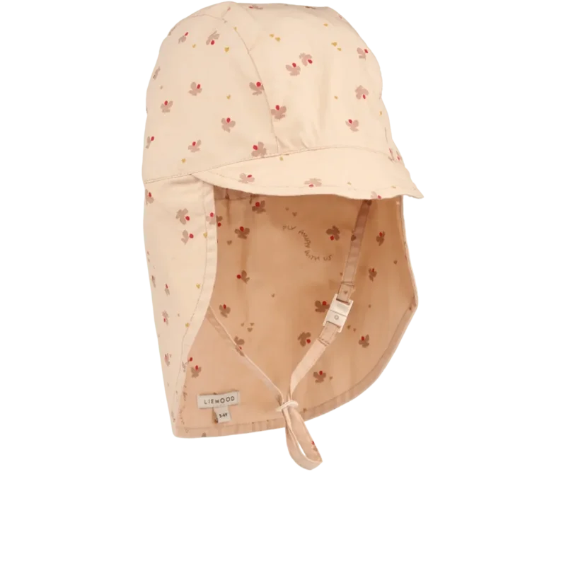 Liewood Zonnehoedje Baby Mini Butterfly / Apple Blossom koop je bij Babywinkel