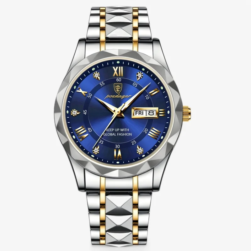 Herren Automatikuhr Klassisches Lederband 40mm | Karnz