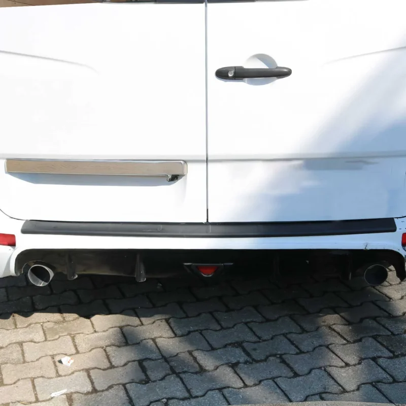 Ladekantenschutz Stoßstange für Mercedes Sprinter W907 2018-2026 Acryl schwarz