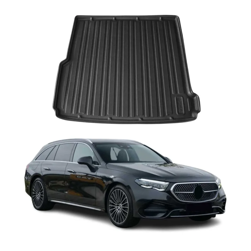 Kofferraumwanne Laderaumwanne für Mercedes E Klasse S213 Kombi 2017-2023 Gummi