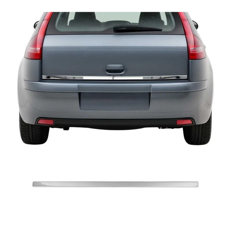 Kofferraumleiste Heckklappe Leiste für Peugeot 2008 2013-2019 Edelstahl Chrom