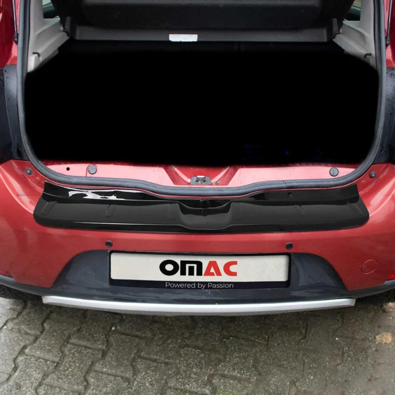 Ladekantenschutz Stoßstange für Dacia Sandero II 2012-2020 ABS glänzend schwarz
