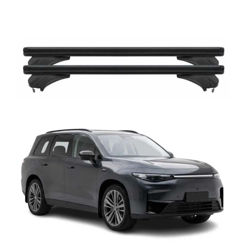 Menabo Dachträger für Leapmotor C16 2024-2026 Abschließbar Aluminium Schwarz 2x