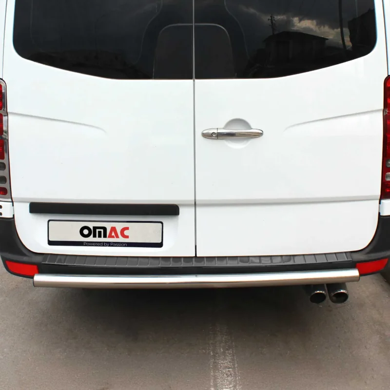 Ladekantenschutz für Mercedes Sprinter W906 / VW Crafter 2006-2018 dark chrom